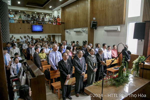 Hồ Chí Minh city: Protestant Church holds a ceremony for Thanksgiving and celebration of 40th founding anniversary 